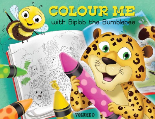 Colour Me With Biplob The Bumblebee Volume 3